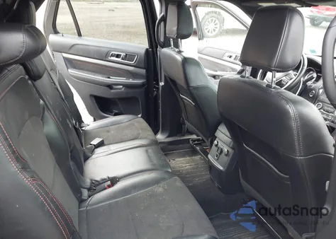 2018 Ford Explorer Xlt z USA, uszkodzony, nr VIN 1FM5K8D84JGC60212